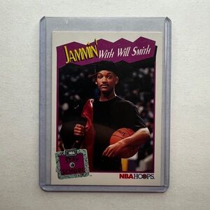 Jammin' with Will Smith NBA Hoops Card